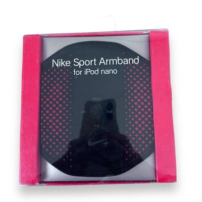 Nike Other | Nike Sport Armband For Apple Ipod Nano 1-5 Gen Black & Red, Msrp $29.00 New Nib | Color: Black/Red | Size: Os