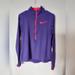 Nike Tops | Nike Jacket, Women’s Nike Pro Dri-Fit Hyperwarm Purple & Pink Jacket Size Large | Color: Pink/Purple | Size: L