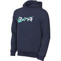 Nike Jungen Top B NSW N Air Po Hoody FLC Bb, Midnight Navy, FV2341-410, M