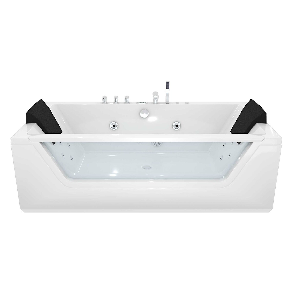 Whirlpool mit Reinigungsfunktion, Pool Badewanne Wanne AcquaVapore W83R-TH-B ohne +0.-€ Image
