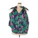 Draper James X ELOQUII Sleeveless Blouse: Green Tropical Tops - Women's Size 28 Plus