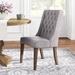 Dukinfield Tufted Upholstered Side Chair Fabric in Gray/Brown Laurel Foundry Modern Farmhouse® | Wayfair 29E0DA29B81E4D76ACF5E6C401BAD2E9