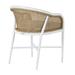 Summer Classics Havana Outdoor Arm Chair in White | 30 H x 22 W x 23.75 D in | Wayfair 3510102+C438749W749