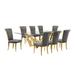 Rosdorf Park Rectangular 6 - Person Dining Set Glass | Wayfair E8A36EDDD6944445B5B7A103BD3801AB