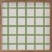 Ebern Designs Pattern Square Green On White Wood in Brown | 16 H x 16 W x 1.5 D in | Wayfair 61C4C8137DEC443D8DB5AEDE72869821