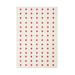 118 x 79 x 0.39 in Area Rug - Latitude Run® Rectangle Anoopama Striped Machine Woven Area Rug in Ivory/Red | 118 H x 79 W x 0.39 D in | Wayfair