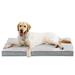 Tucker Murphy Pet™ Orthopedic Waterproof Dog Beds for Large Dogs Metal in Gray | 3 H x 44 W x 32 D in | Wayfair 05145A7437804AED8B2E21BDA6B74303