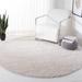 White Round 5' Area Rug - Wade Logan® Jiang Beige Area Rug, Polypropylene | Wayfair D146465BD5AA4735A4CEBF5162670B76