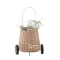 Mir de courses en rotin pour enfants panier de rangement pour la maison chariot pour enfants