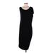 Tart Casual Dress - Midi Boatneck Sleeveless: Black Solid Dresses - Women's Size Medium