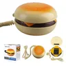 [Divertente] durevole CB2 Novetly Juno Hamburger Cheeseburger Burger telefono con filo novità