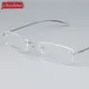 Chashma Unisex Brille Brillen Rahmen Titan Randlose Brille Rahmen Weiblich Männlich Optische Brille