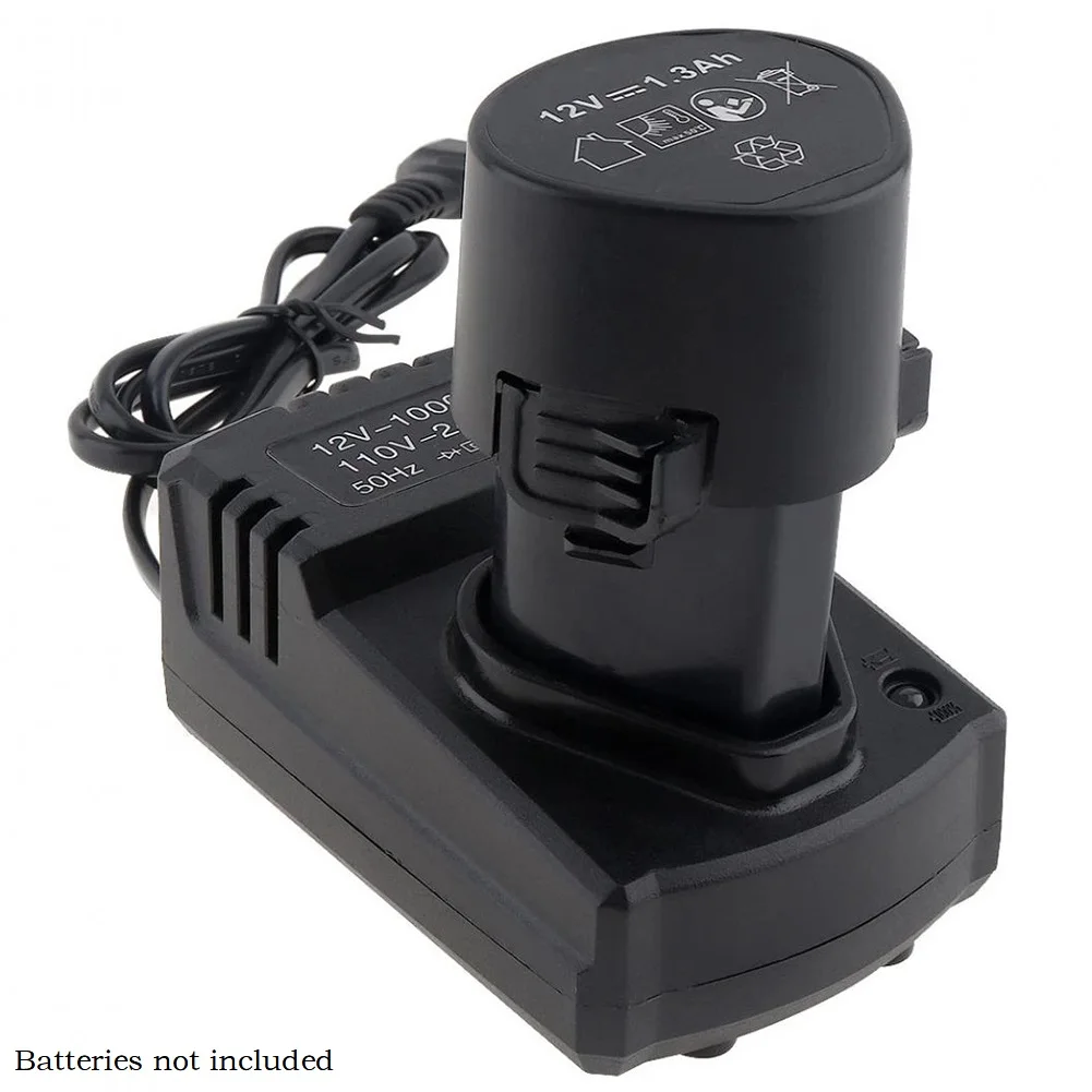 1PC 12V Universal Elektrische Bohrer Ladegerät DC US/EU Li-Ion Wiederaufladbare Ladegerät Unterstützung 110-240V für Hand Bohrer Elektrische Schlüssel Image