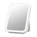 Lighted Makeup Mirror with Touch Screen Clear Vision Smooth Surface Durable Mirror for Bedroom Decor Ornament White