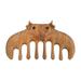 Relaxation Massager Anti-Static Hair Comb Hand Held Wooden Sandalwood Miss