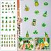 Homchy St Patricks Day Green Home Decorations-50Pcs St. Patrick s Day Tat-too Stickers St Patricks Day Face Stickers Amazing Irish St Patricks Day Decorations Party Favors