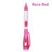 Universal Illumination Novelty Stationery Multi-function Ball Pens Flashlight Pen Ballpoint Pen LED Light ROSE RED