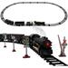 Electric Christmas Train Set for Kids Battery-Powered Train Toys with Sounds Classic Toy Train Set for 3 4 5 6 Years Old Boys Girls