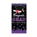 FNGZ Flags Banners Accessories Clearance Graduation Season Background Banner Banner Party Decoration Articles Flag Hanging Celebration Party Decoration Hanging Banner Purple