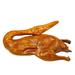 1pc Plastic Roast Model Desktop Ornament Lifelike Animal Decoration Photo Props for Home Shop