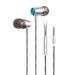 Mosey Earphone In-ear 3.5mm Type-C Heavy Bass Wire Control HIFI Stereo Call With Microphone Lightweight High Sensitivity Wired Headphones