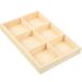 Wood Pen Holder Wooden Utensil Marker Box Crayon Desk Accessories for Women Bamboo Containers Pencil