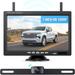 eRapta Wireless Backup Camera 1080P HD 7 Inch Monitor IP69 Waterproof IR Night Vision for RV/Trailer/Truck/Van AWT7