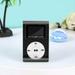 TUWABEII Portable MP3 Player Mini USB LCD Screen MP3 Card Support Sports Music Player