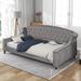 Gray Multifunctional Modern Luxury Tufted Button Daybed