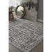 5'x8' Grey Machine Woven Abstract Indoor Area Rug - 3'6"