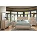 Ben 6 Piece Rustic Melamine Laminate Modern Panel Bedroom Set