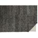 5' X 8' Gray Taupe And Black Wool Hand Woven Stain Resistant Area Rug - 3'6"