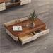 4 Legs Coffee Table with Storage - 51'2" x 27'6"