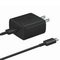 Samsung 45W USB-C PD Super Fast Charging Wall Charger AC Home Power Adapter Travel Plug for Samsung Galaxy S22 S22+ S22 Ultra S21 S21 Ultra 5G S20 S10 / Note20 Note10 - Black