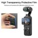 Meijuhug Protective Film HD-compatible Touch Screen Scratch-resistant High Transparency Enhanced Clarity Protective Film for DJI OSMO POCKET