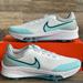 Nike Shoes | Nike Golf Shoes Boa Air Zoom Infinity Tour Next Dj5590-114 Mens Sizes Wide | Color: Blue/White | Size: Various