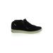 Ecco Sneakers: Slip-on Platform Boho Chic Black Solid Shoes - Women's Size 8 1/2 - Round Toe