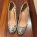 J. Crew Shoes | J Crew Silver Shoes | Color: Silver | Size: 7.5