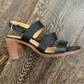 Madewell Shoes | Madewell Abbi Triple Strap High Heel Sandal | Color: Black | Size: 8.5