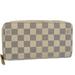 Louis Vuitton Bags | Louis Vuitton Damier Azur Zippy Wallet Long Wallet N63503 Lv Auth 56094 | Color: White | Size: W7.7 X H4.1 X D1.0inch