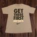 Nike Shirts | Nike Like A Boss Get There First Just Do It Jumpman Underarmour Shirt 23 Michael | Color: Black/Gray | Size: L
