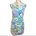 Lilly Pulitzer Dresses | Lilly Pulitzer Starfish And Shells Print Dress Lilly Pulitzer Dress Woman Size 8 | Color: Blue/Pink | Size: 8