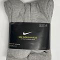 Nike Underwear & Socks | Nike Everyday Plus Cotton Cushion Crew Socks Unisex 6 Pack Sx6897-063 Large | Color: Gray | Size: L