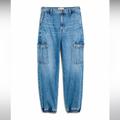 Madewell Jeans | Madewell Cargo Jogger Jeans In Leegate Wash, Never Worn. | Color: Tan | Size: 32