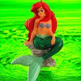 Disney Holiday | Disney Christmas Collection And Painted My Little Mermaid Hanging Ornament New | Color: Green/Red | Size: Os