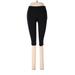 New Balance Leggings Skinny Leg Cropped: Black Bottoms - Women's Size X-Small