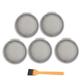 Handheld Vacuum Cleaner HEPA Filter Filter Cover Housing, For Xiaomi SCWXCQ01RR Handheld Vacuum Cleaner Spare Parts Accessories (Color : 5PCS)