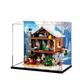 Transparent Acrylic Display Case for Lego 10325 Snow Mountain Hut Dustproof Display Box Compatible with Lego 71426 Display Case (Lego Model Not Included)40*20*25cm (3MM, C)