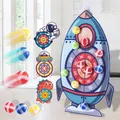 Jeu de fléchettes Montessori pour enfants jouet de sport balle collante jeu de cible jouets