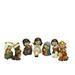 Northlight Seasonal Set of 11 Vibrantly Colored Christmas Nativity Figurine - 3.5" Resin | 3.5 H x 1.75 W x 2.5 D in | Wayfair 32262131